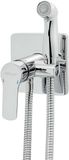 Novaservis Metalia 54 - Robinet de bidet encastrable, avec douchette et pièce d'encastrement, chrome 54211,0