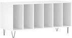 vidaXL Meuble de rangement 100x38x48 cm bois de particules blanc