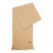 BOSS Albas sjaal voor heren van duurzamere scheerwol met ritselgebreid, medium beige, One Size