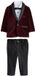Next Jongens Set met blazer, overhemd, broek en vlinderdas - Vert