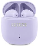 GUESS Tws Bluetooth Hoofdtelefoon Voor Iphone Android Met Docking Station Paars
