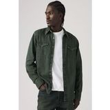 Levi's Barstow Standard Fit Western Hemd Heren Groen