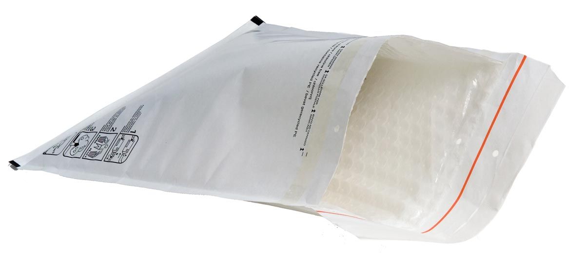 Jiffy Envelop luchtkussen nr14 202 5x275mm wit 100stuks