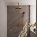 Brauer Copper Carving Thermostatische Regendoucheset Inbouw