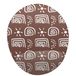 Bonamaison, Ergonomische muismat met polssteun, digitaal bedrukte muismat tegen schede problemen, antislip onderkant, voor kantoor en thuis, afmetingen: 20 x 23 cm