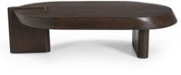 Starfurn Salontafel Rava - Rond Bruin Hout - 125x70x33cm