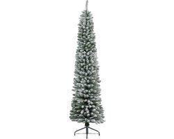 Everlands Pencil Pine Snowy kunstkerstboom - wit/sneeuw - H 180cm