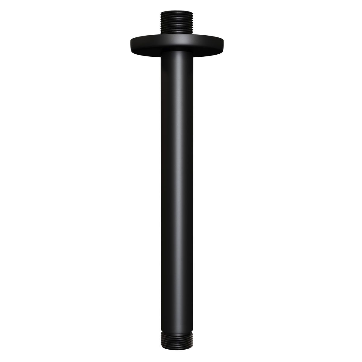 Brauer Douchearm Plafond Black Edition Rond 200 Mat Zwart