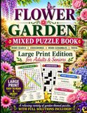 Flower Garden Mixed Puzzle Book