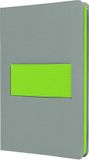 Sigel Notitieboek Linescape Neo - A5 - Lijn - Lichtgrijs/Lime
