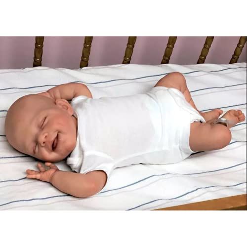 Lonian 19 inch 48 cm Full Body Silicone Reborn Babypop Slapen Levensecht Soft Touch Badspeelgoed