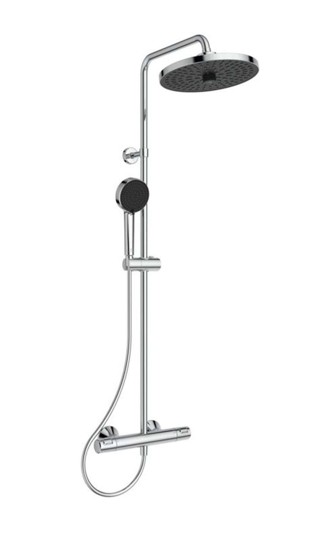 Ideal Standard CeraTherm Doucheset - Thermostaat - 26 cm - 2 jets - Chroom A7210AA
