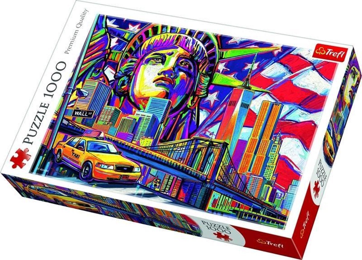 Trefl Puzzels -"1000" - Colours of New York