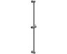 IVY Glijstang 80 cm - Geborsteld Metal Black