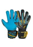 Reusch Attrakt Aqua Finger Support keepershandschoenen voor volwassenen zwart-goud