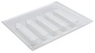 Rayher Gietvorm voor straatkrijt, 5 vormen van 11 x 2 x 2 cm, materiaal PET