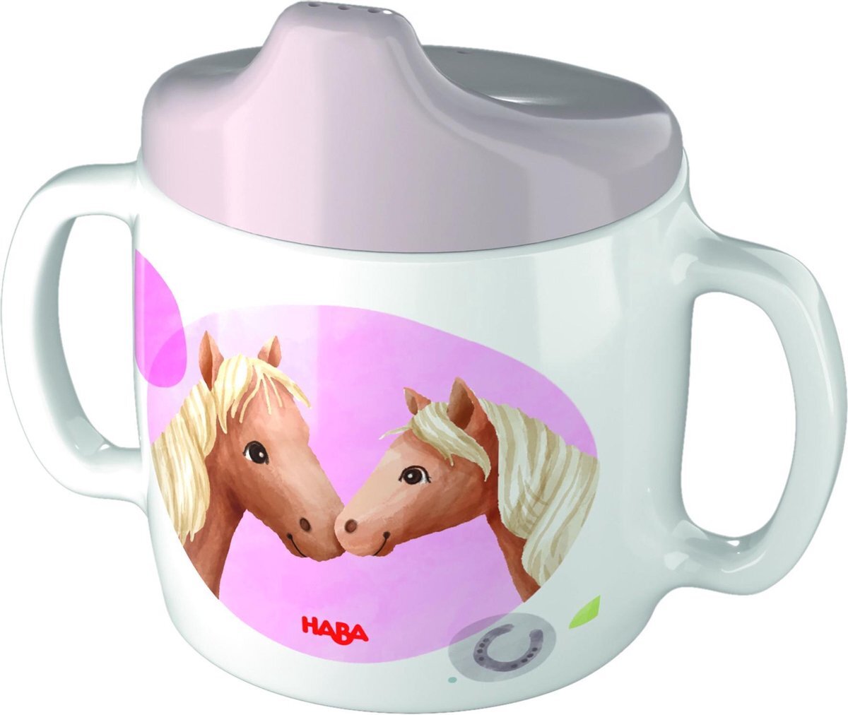 Haba Baby drinkbeker Paarden multi colour