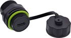 InLine USB-C koppelaar, mini, IP68, afgeschermd, 2x USB-C-aansluiting