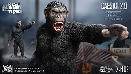 Star Ace Toys - Rise of the Planet of the Apes Caesar 2.0 Mixed Media Statue (Net) - 4897057889490