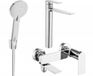 Mexen Zero R40 set de bain, chrome