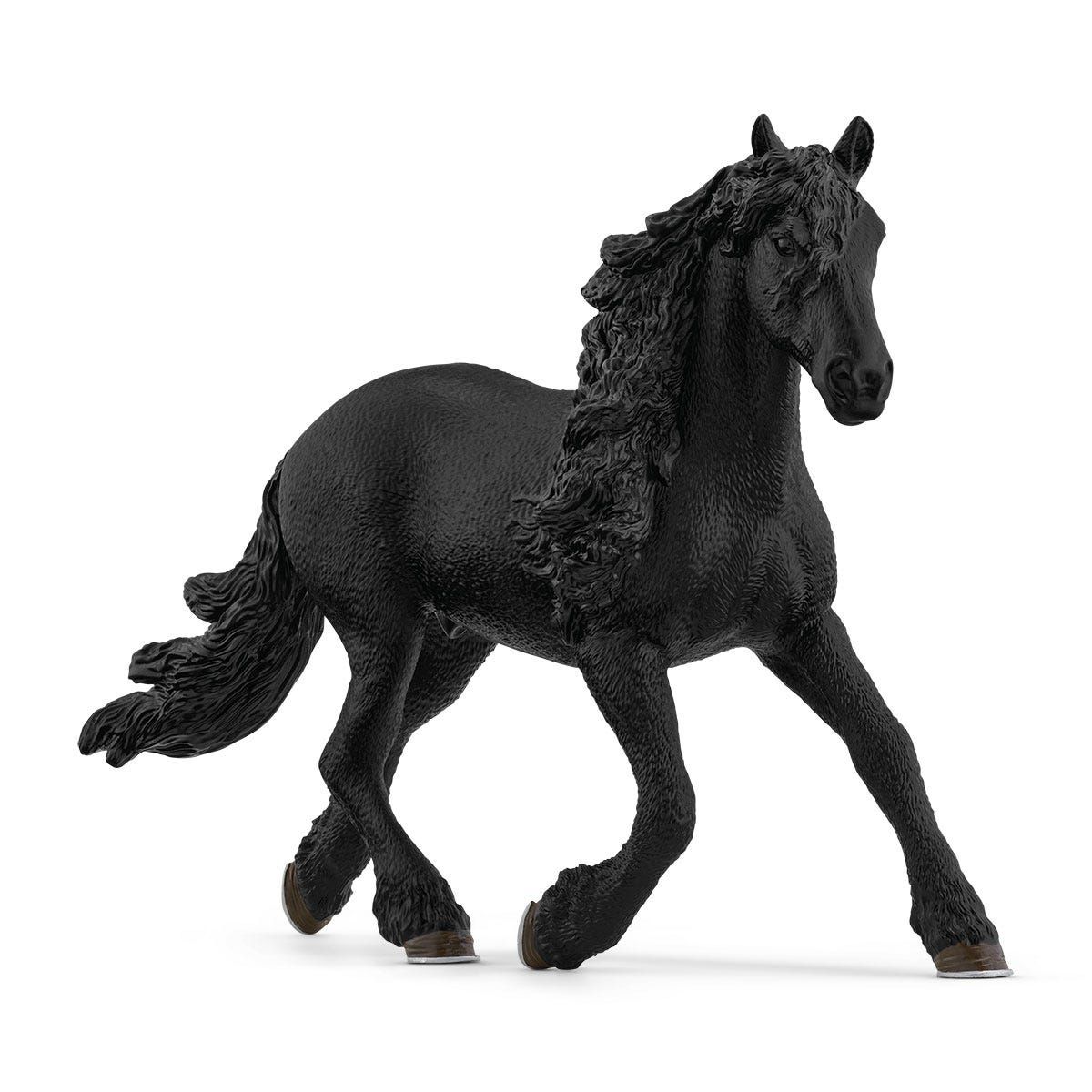 Schleich HORSE CLUB Friese Hengst - 13975 - Speelfiguur - Zwart - Vanaf 5 Jaar