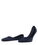 FALKE Step Medium Cut Box onzichtbaar effen katoen footies heren blauw - maat 45-46