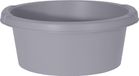 Excellent Houseware Afwasteil/Afwasbak - Grijs - Rond - Kunststof - 6 Liter
