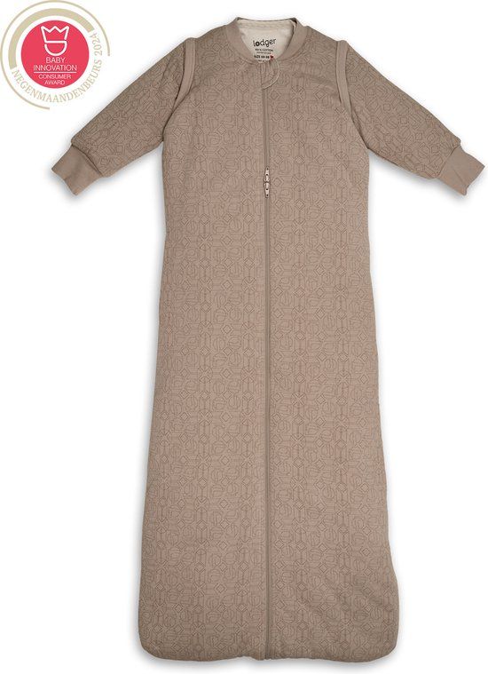 Lodger - Slaapzak 4 seizoenen Bruin - Groeit mee - Slaapzak autostoel - 6m-3j