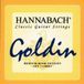 Hannabach Klassieke gitaarsnaren 725-serie, medium/hoge spanning, goud/carbon, 725MHT