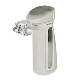 NEEWER Quick Release zijhandgreep met anti-off-koude schoen, 360° rotatie, antislip grip, compatibel met iPhone 17 Pro Max 16 S25 Ultra telefoonkooi-accessoires, PA148 (zilver)