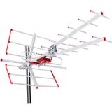 Maclean TV Systems Maclean Outdoor antenne TV DVB-T UHF VHF passief max 100dBÎ¼V Maclean MCTV-855 filter Lte