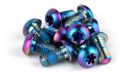 Tornillos Sram Rotor Bolt Titanium T25 Kettingblad Schroefset 12 Eenheden Blauw