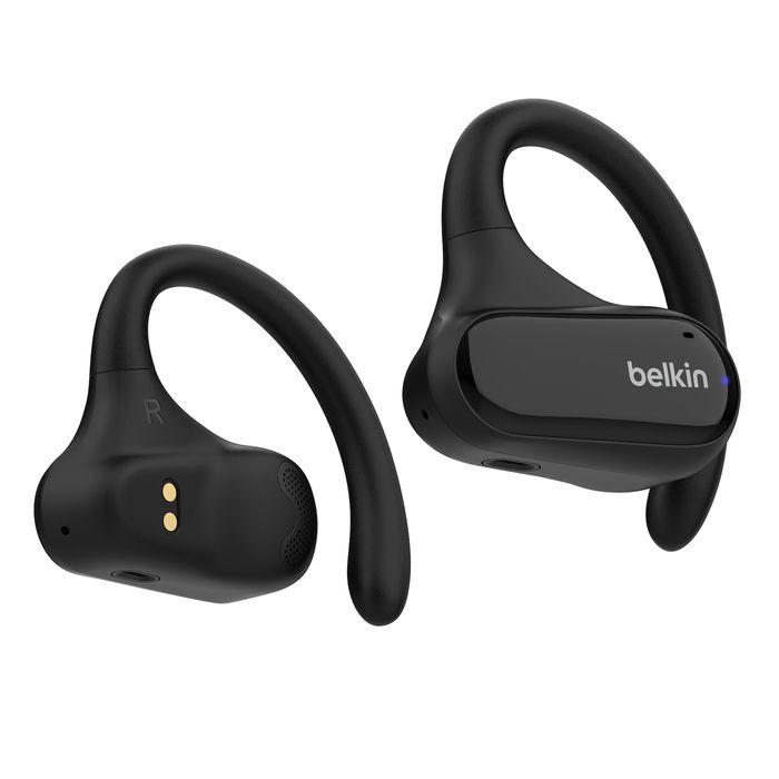 Belkin SoundForm ClearFit Open-Ear Wireless Earbuds - Zwart