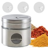 PARENCE Roestvrijstalen kruidendispenser