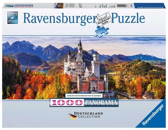 Ravensburger puzzel Slot Neuschwanstein - Legpuzzel - 1000 stukjes