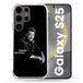 Cokitec Versterkte hoes voor Samsung Galaxy S25 Muziek Johnny Hallyday Zwart