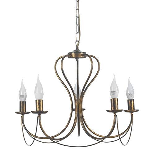ONLI Plafondlamp - 5 Lampen - Metaal