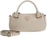 GUESS Evie Mini Satchel Light Taupe crème handtas schoudertas