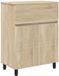vidaXL Badkamer Vaniteitsunit Sonoma Eiken 60 x 35 x 80 cm