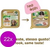 Mister Stuzzy Dog Paté 150 g - Hondenvoer - 22 x Lam&Rijst