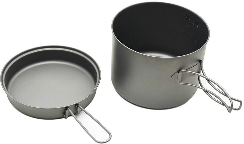 Toaks Titanium 1600ml Pan - Multifunctioneel Deksel