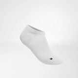 Bauerfeind Run Sokken Mid Cut Ultralichte, Hommes - Blanc - Taille 35-37