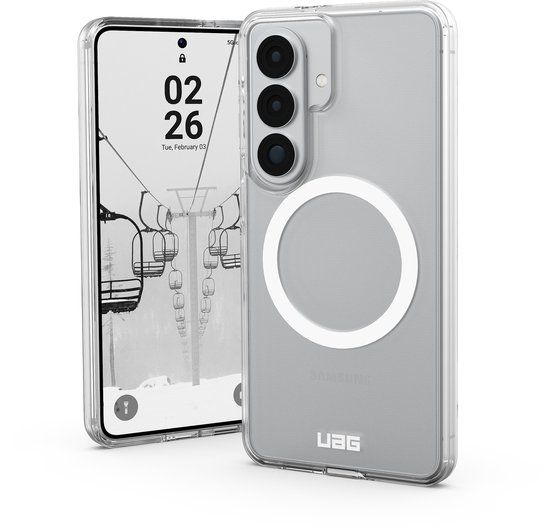 Urban Armor Gear UAG Scout Backcover geschikt voor MagSafe geschikt voor Samsung Galaxy S26 - Ice White