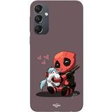 Samsung Galaxy A54 Coque Bébé Deadpool avec Licorne Maniacase