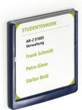 DURABLE Naambord Click Sign, kunststof, 149 x 148,5 mm, grafiet