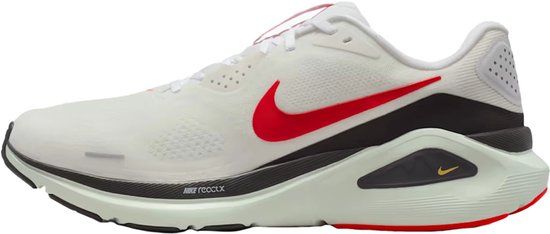 Nike Structure 26 Hardloopschoenen Heren - Wit/Rood