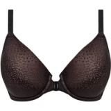 Wacoal Back Appeal T-shirt BH met voorsluiting, medium support, voorgevormd, beugel, zwart, 85E