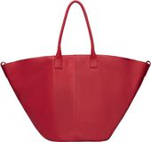 LIEBESKIND BERLIN Leren Schoudertas Mica Kodiaq Sheep Shopper Glowing Rood