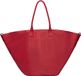 LIEBESKIND BERLIN Leren Schoudertas Mica Kodiaq Sheep Shopper Glowing Rood