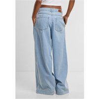 Urban Classics Jeans - Wide Leg Light Jeans Vrouwen - 29 tot 32 - voor Vrouwen - lichtblauw